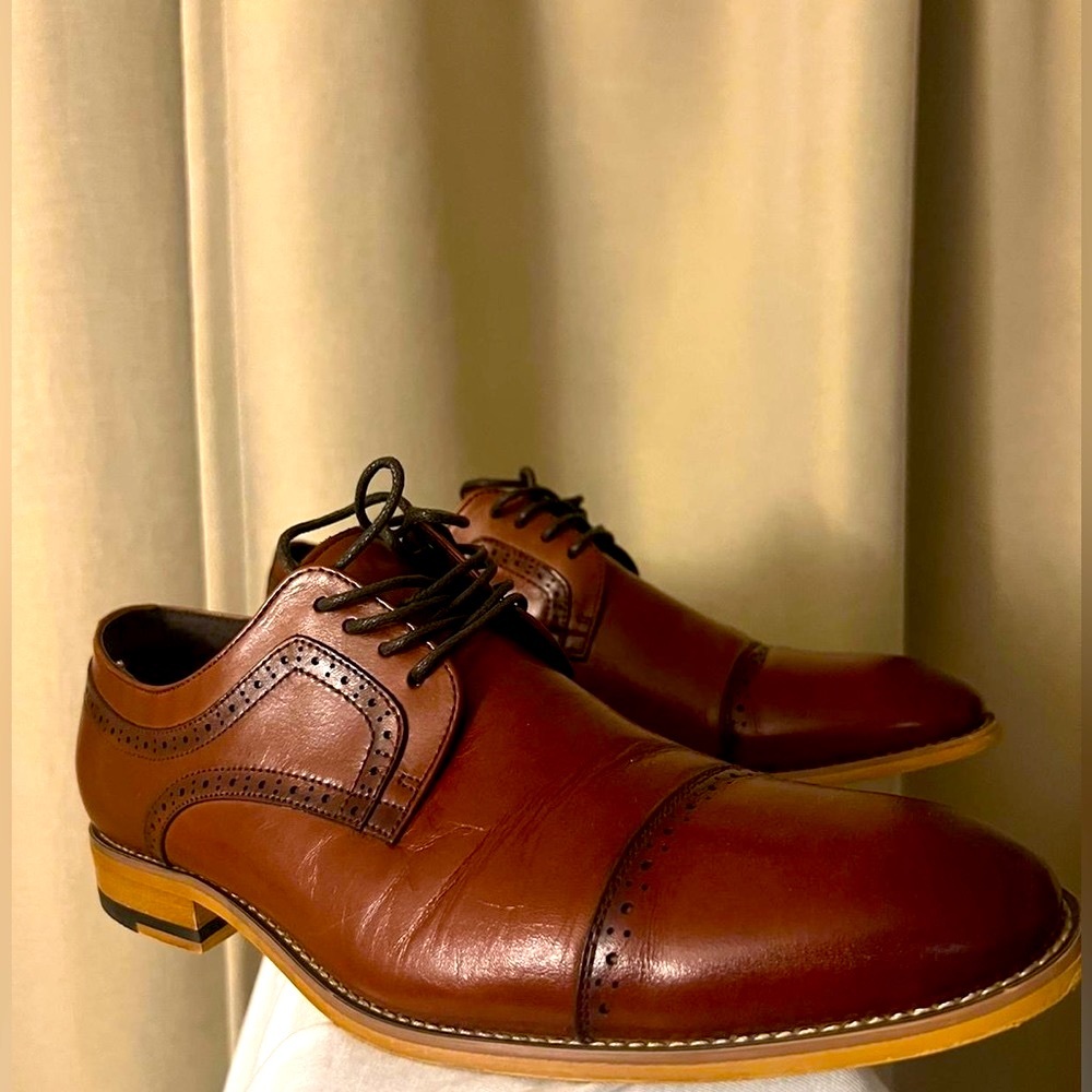 Elegant dress shoes for a formal setting or business meeting.